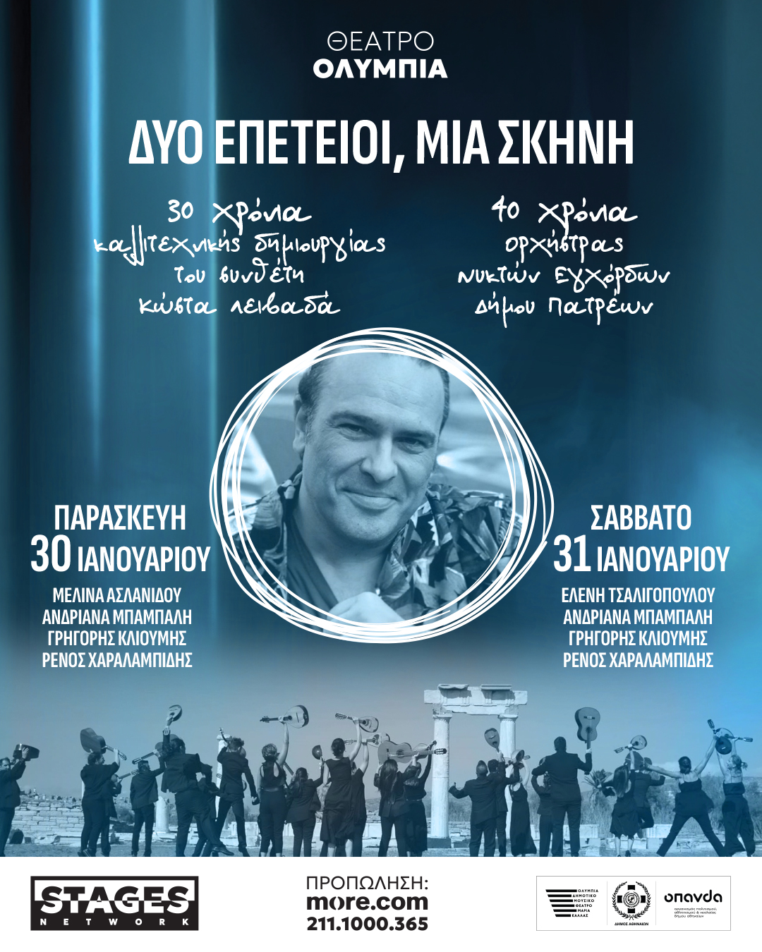 «ΔΥΟ ΕΠΕΤΕΙΟΙ, ΜΙΑ ΣΚΗΝΗ»